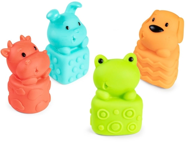 Игрушка для купания Canpol Babies Зверята, 4 шт. - Pampik - 2