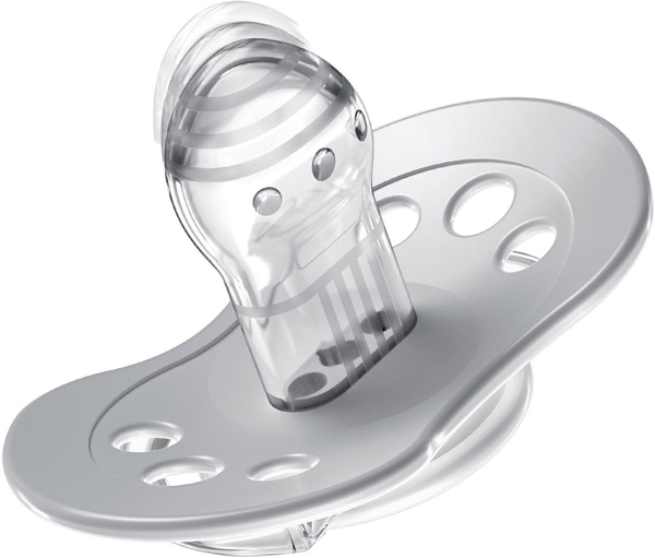 Динамічна силіконова пустушка Lovi Night&Day Boy Lamb, 0-3 міс, 2 шт. - Pampik - 5