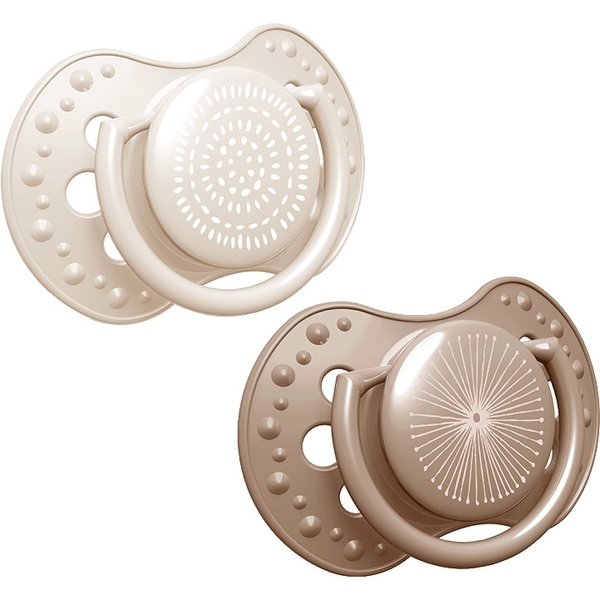 Динамичная силиконовая пустышка Lovi Harmony Girl, 18+ мес, 2 шт. - Pampik