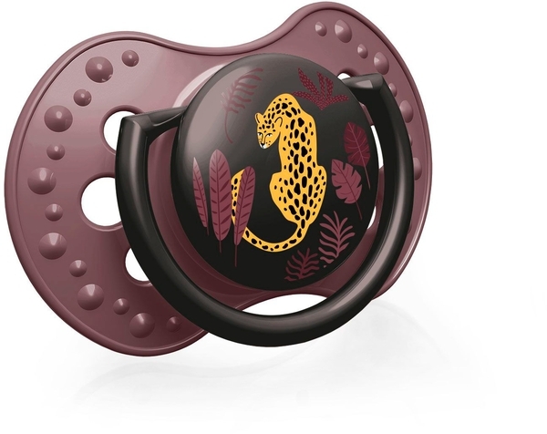 Динамичная силиконовая пустышка Lovi Jungle Vibes Girl, 3-6 мес, 2 шт. - Pampik - 3