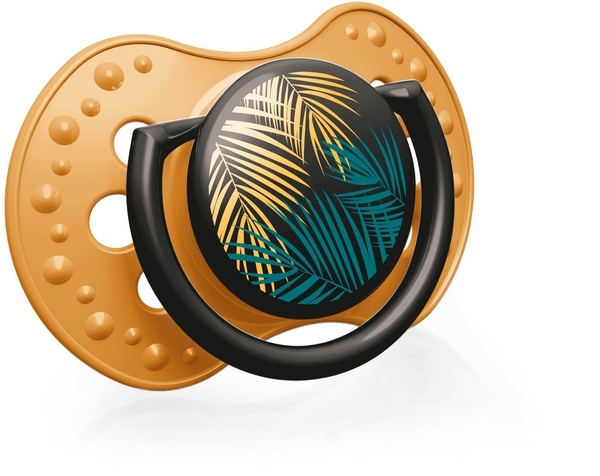 Динамичная силиконовая пустышка Lovi Jungle Vibes Boy, 3-6 мес, 2 шт. - Pampik - 3