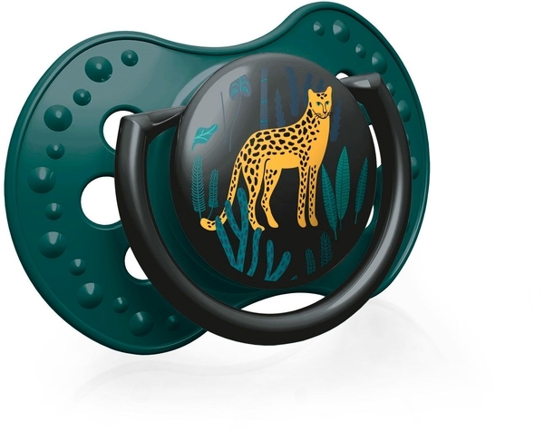 Динамичная силиконовая пустышка Lovi Jungle Vibes Boy, 3-6 мес, 2 шт. - Pampik - 2