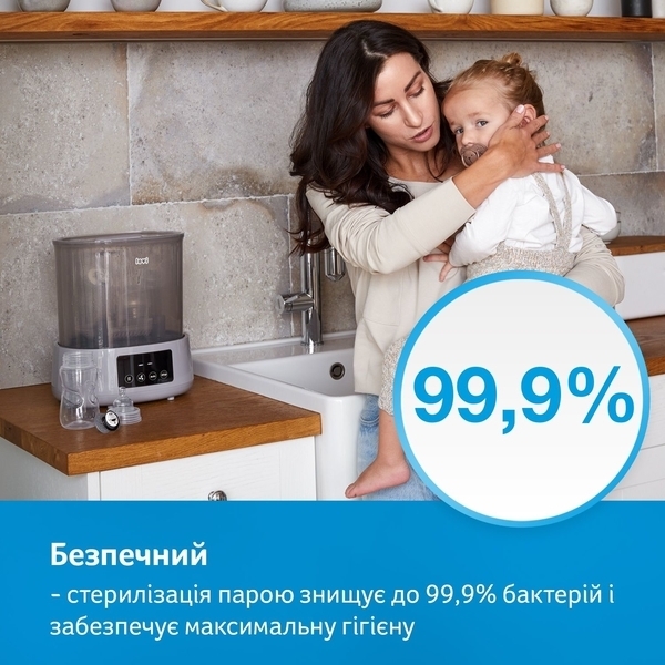 Стерилізатор Lovi електричний паровий з сушінням - Pampik - 14
