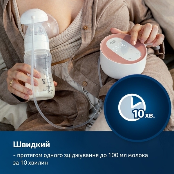 Молоковідсмоктувач Lovi Skin Prolactis 3D Soft двофазний електричний - Pampik - 11