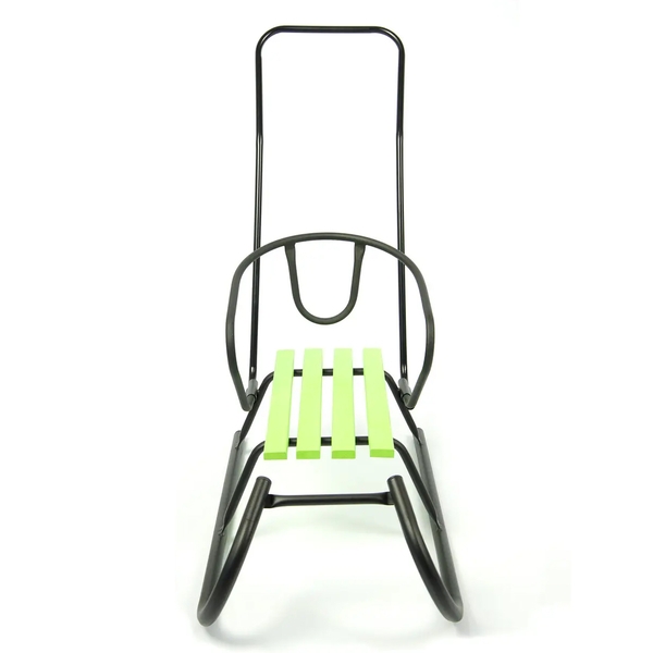 Санки Vitan "Овен" чорні+спинка+кольорова планка - Pampik - 2