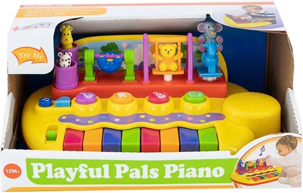 Пианино Kiddieland Зверята на качелях - Pampik - 9