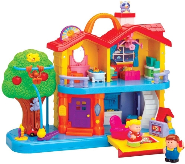 Ігровий набір зі світлом і звуком Kiddieland Заміський будинок (032730) - Pampik - 4