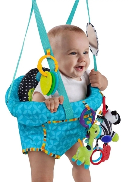 Стрибунець дитячий Bright Starts Bounce n Spring Deluxe (10410) - Pampik - 4