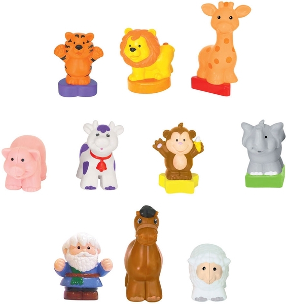 Ігровий набір Kiddieland Ноїв ковчег (укр. мова) - Pampik - 4