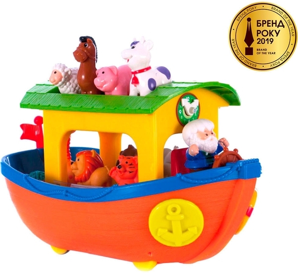 Ігровий набір Kiddieland Ноїв ковчег (укр. мова) - Pampik - 2