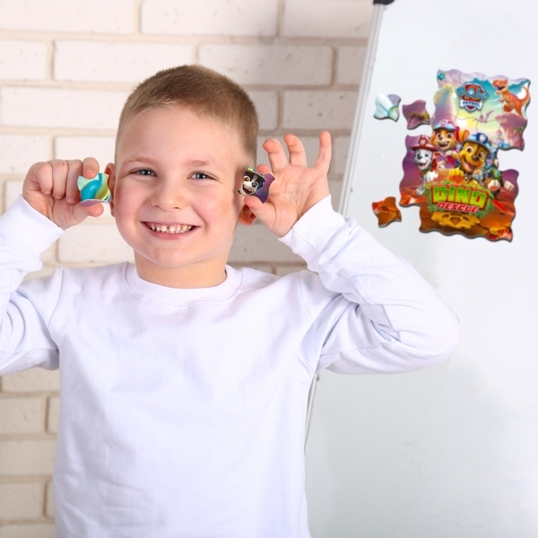 Набір магнітів Magdum Щенячий патруль Динопригода, 35 шт. (ML4034-35) - Pampik - 6