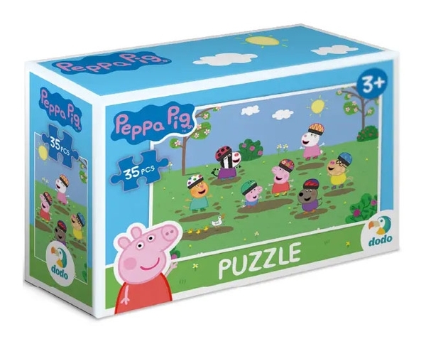 Пазл-міні DoDo Peppa Pig Час грати, 35 елементів (200336) - Pampik
