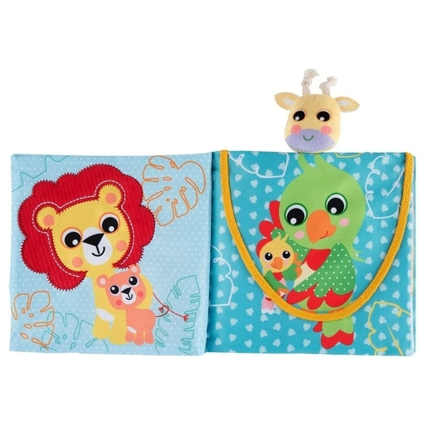Мягкая книжка Chicco Животные (11166.00) - Pampik - 2