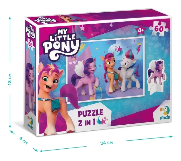 Пазли Dodo My Little Pony, 60 елементів (200140) - Pampik - 2