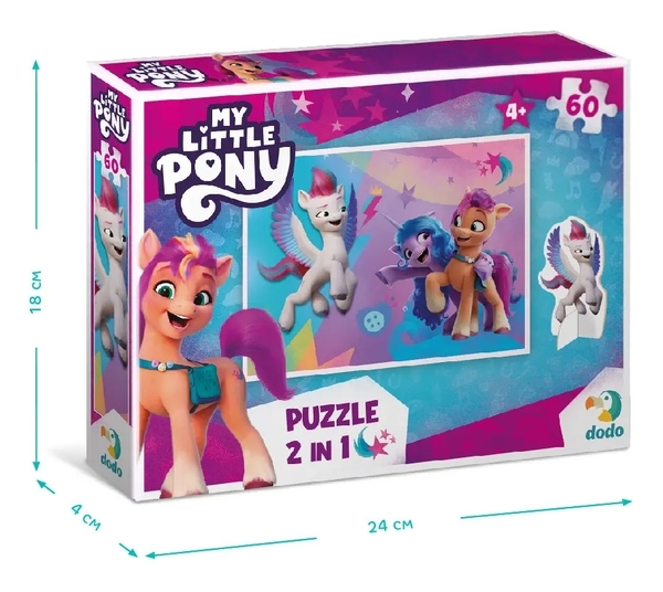 Пазли Dodo My Little Pony, 60 елементів (200137) - Pampik - 2