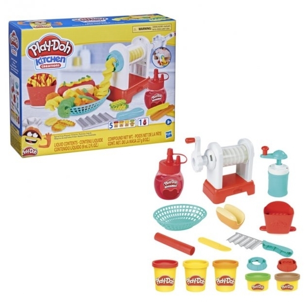 Ігровий набір Play-Doh Hasbro Картопля Фрі (F1320) (5010993836390) - Pampik - 2