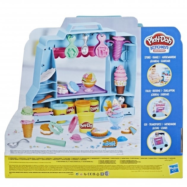 Ігровий набір Hasbro Play-Doh Вантажівка з морозивом (F1390) (5010993860203) - Pampik - 2
