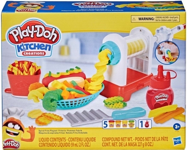 Ігровий набір Play-Doh Hasbro Картопля Фрі (F1320) (5010993836390) - Pampik