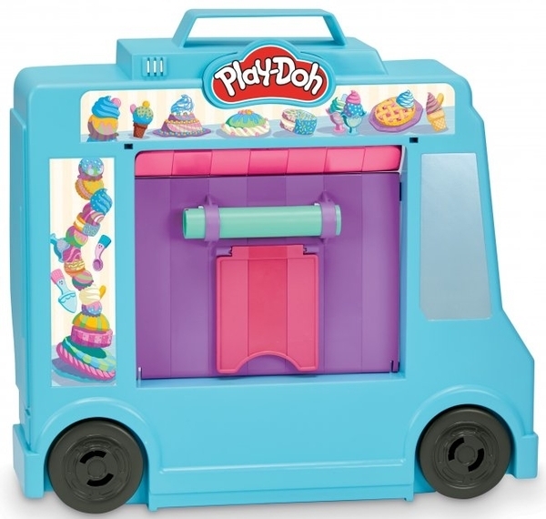 Ігровий набір Hasbro Play-Doh Вантажівка з морозивом (F1390) (5010993860203) - Pampik - 6