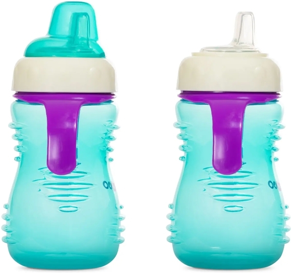 Поїльник-непроливайка Baboo, 260 мл, м'ятний (90443) - Pampik - 5