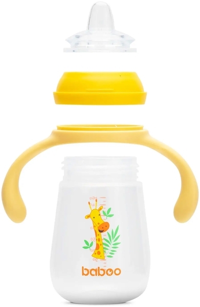 Чашка-непроливайка з силіконовим носиком Baboo Safari, 6+ місяців, 260 мл (90439) - Pampik - 3
