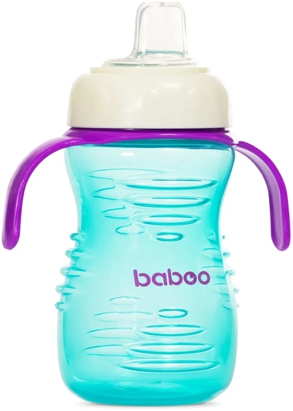 Поїльник-непроливайка Baboo, 260 мл, м'ятний (90443) - Pampik - 2