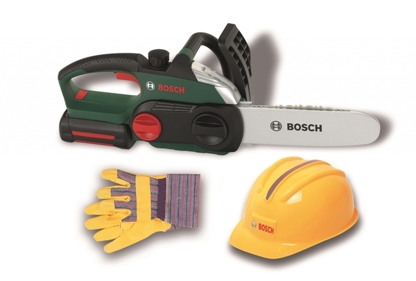 Набор мастера Bosch Цепная пила, шлем, перчатки (8456) - Pampik - 2