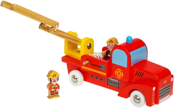 Ігровий набір Janod Пожежний автомобіль (J08574) - Pampik - 4