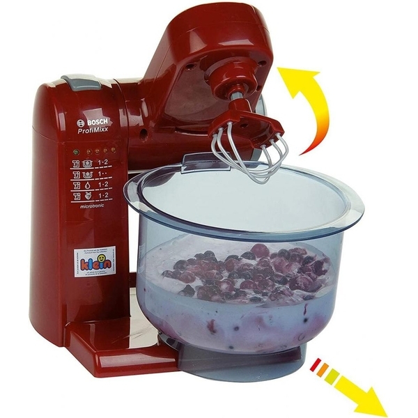 Кухонний комбайн Bosch червоно-сірий (9556) - Pampik - 2