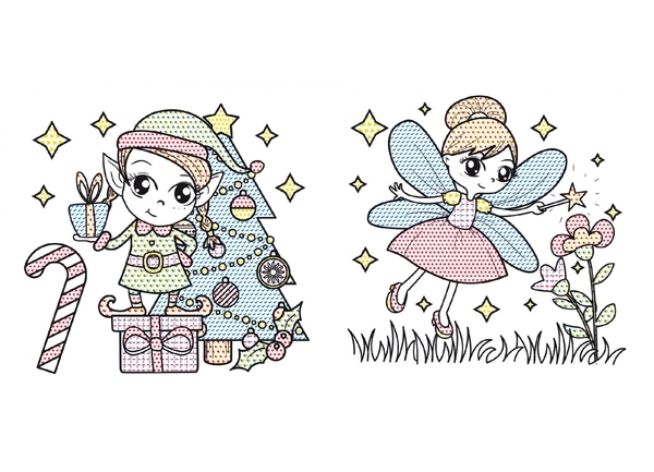 Водяні розмальовки. Феї та Ельфи (F00014148) - Pampik - 3