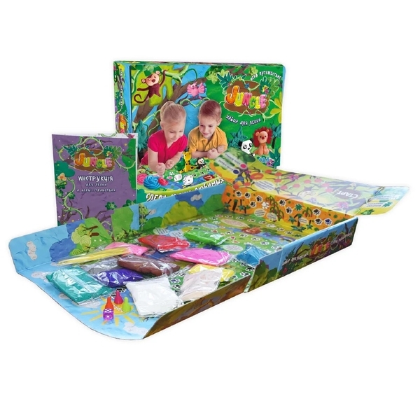 Набір для творчості та настільна гра Strateg Jungl (рус.) - Pampik - 2