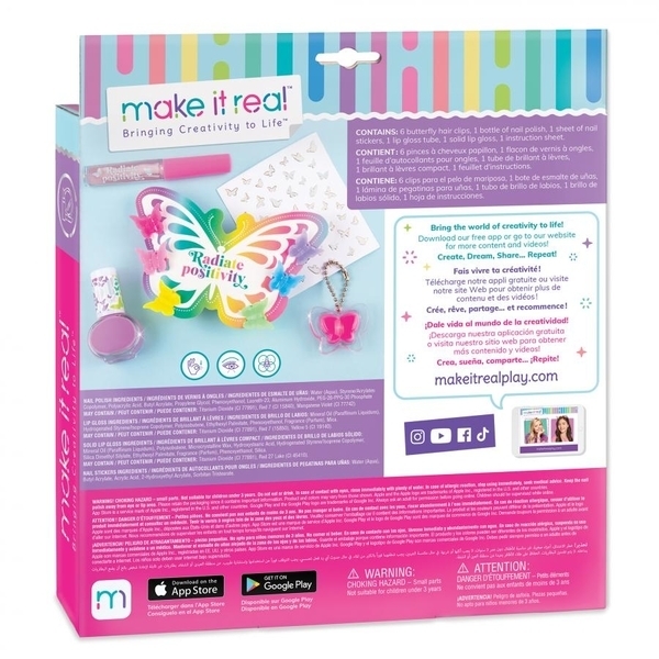 Большой набор для волшебного превращения Make it Real Волшебная бабочка (MR2326) - Pampik - 7