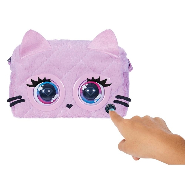 Інтерактивна сумочка Spin Master Purse Pets Прітті-Кітті, бузковий (SM26700/0802) - Pampik - 3