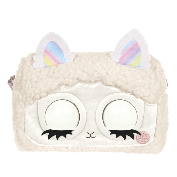 Интерактивная сумочка Spin Master Purse Pets Притти-Лама, молочный (SM26700/0277) - Pampik - 2