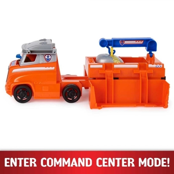 Цуценячий патруль Spin Master Великий рятувальний автомобіль-трансформер з водієм Зума (Великі вантажівки) - Pampik - 5