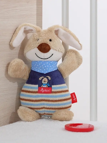 М'яка музична іграшка Sigikid Кролик, 25 см (47894SK) - Pampik - 6