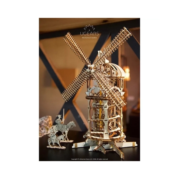 Механічна модель Ukrainian Gears Башта-Млин (70059) - Pampik - 15