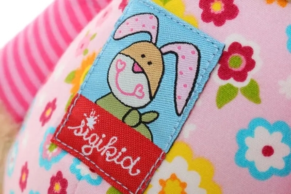 Мягкая интерактивная игрушка Sigikid Заяц, 30 см (41462SK) - Pampik - 11