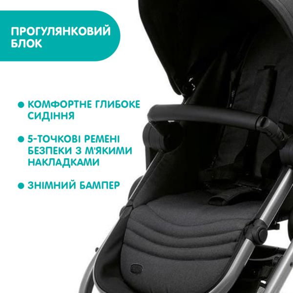 Прогулянкова коляска Chicco Best Friend Pro, бежева - Pampik - 5