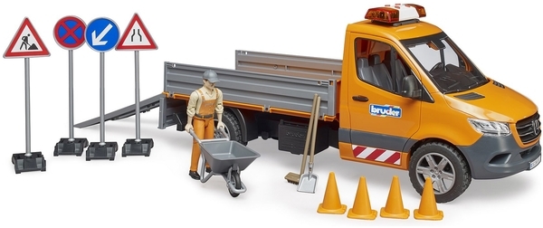 Игровой набор Bruder MB Sprinter Дорожная служба (02677) - Pampik - 2
