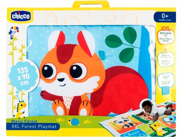 Ігровий килимок Chicco Лісові пригоди, великий - Pampik - 3