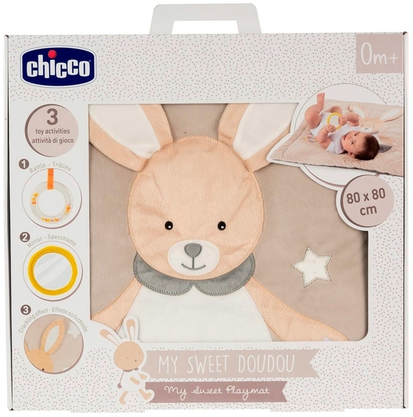 Ігровий килимок Chicco My Sweet Dou Dou, м'який - Pampik - 4