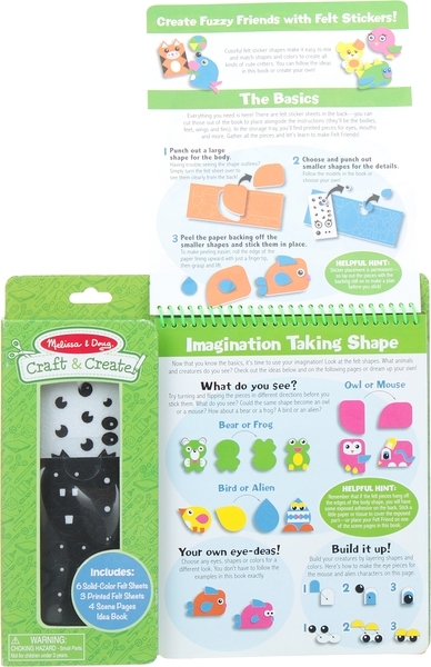 Набір повстяних наклейок Melissa&Doug Друзі (MD5060) - Pampik - 3