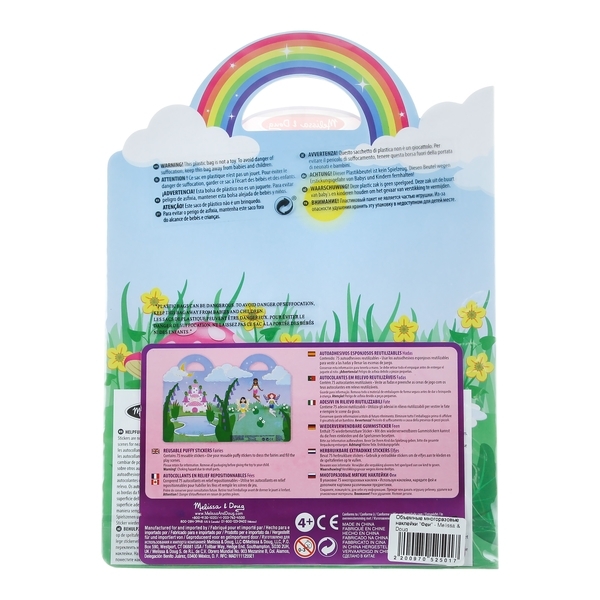 Об'ємні багаторазові наклейки Melissa&Doug Феї (MD19414) - Pampik - 6