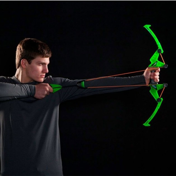 Іграшковий лук з мішенню Zing Air Storm Bullz Eye Зелений (6900006650398) (AS200G) - Pampik - 3