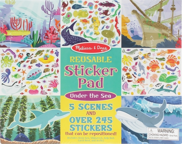 Набір наклейок Melissa&Doug Під водою (MD30500) - Pampik