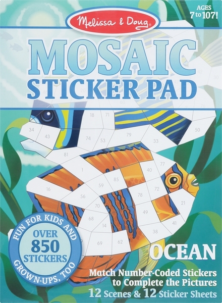 Мозаичные наклейки Melissa&Doug Океан (MD30161) - Pampik