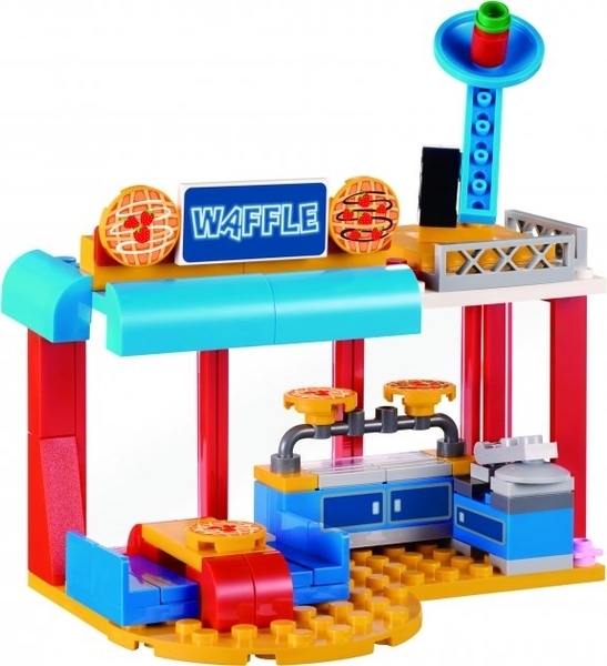 Конструктор Super Wings Small Blocks Buildable Vehicle Set грузовик и магазин (EU385008) - Pampik - 2