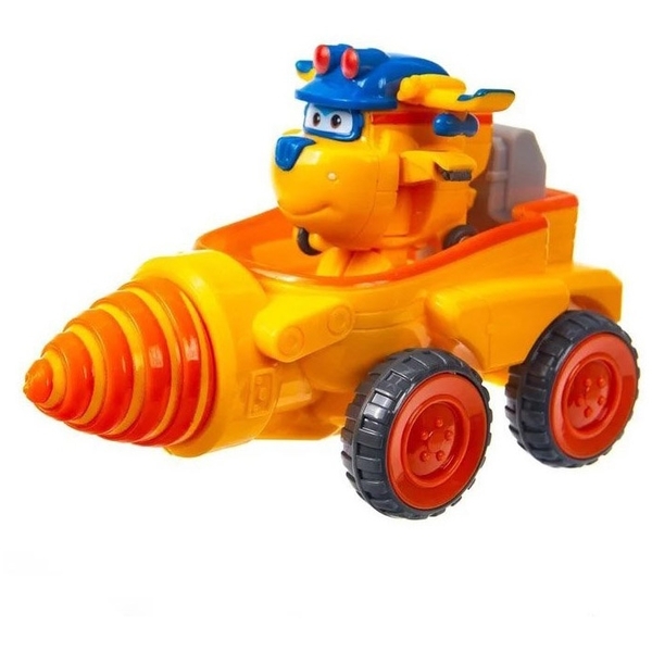Игровой набор Super Wings Mission Teams Donnie's Driller, Бурильный автомобиль Донни (EU730843) - Pampik - 3