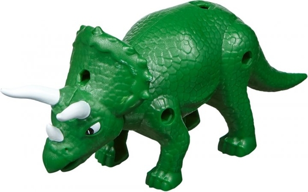 Игровой набор Road Rippers машинка и динозавр Triceratops, зеленый (20074) - Pampik - 2